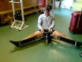 I'm trying a stretching machine and it went much worse than I thought it would.