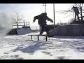 Jamie Cybulski snowskate trow away