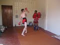 Muay thai training