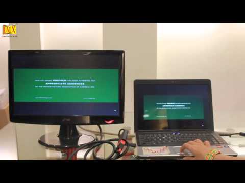 how to connect laptop to projector with s'video