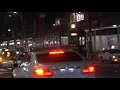 夜の阪堺電車 @天王寺駅前 Hankai Tramway@Tennoji in Osaka