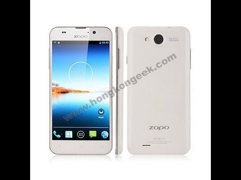 Zopo C3 Android smartphone - unboxing and test
