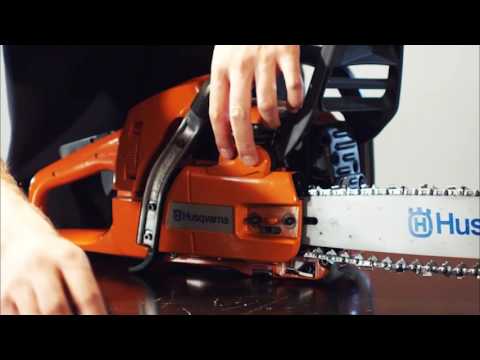 Wie funktioniert eine Benzin-Kettensäge?