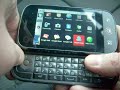 Motorola DEXT - MotoBLUR Up-close