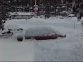 Biggest snow fall of \"2008\" in South Lake Tahoe California 1-28-2008!!