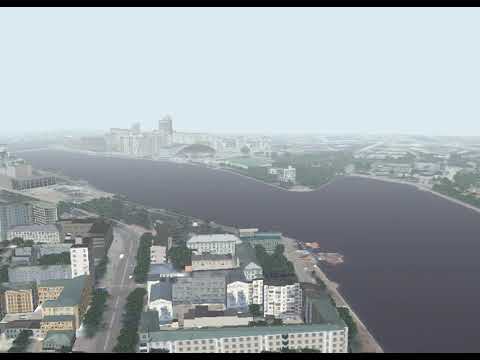 3D Model (vectorization) of Ekaterinburg City (Russia)