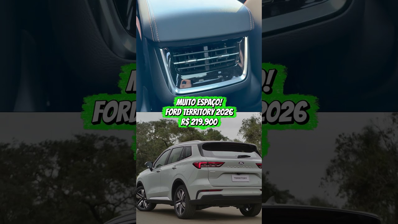 O ESPAÇO TRASEIRO DO NOVO TERRITORY! 🛋️🚙