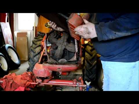 how to remove farmall m radiator