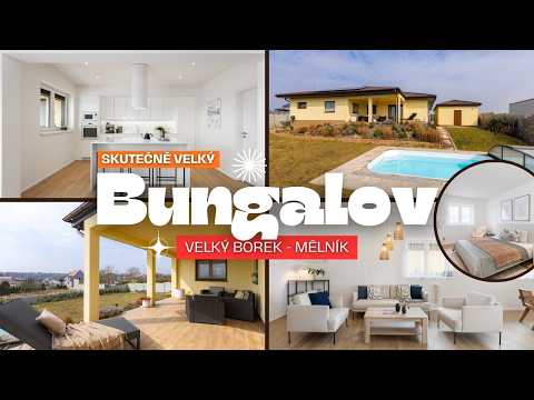 Video Velký bungalov z roku 2023 s bazénem | Velký Borek
