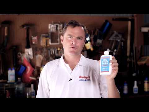 how to oil leak car