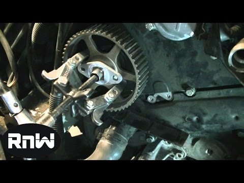 How to Replace the Timing Belt on a VW Passat AUDI A4 A6 2.8L Engine Part 2