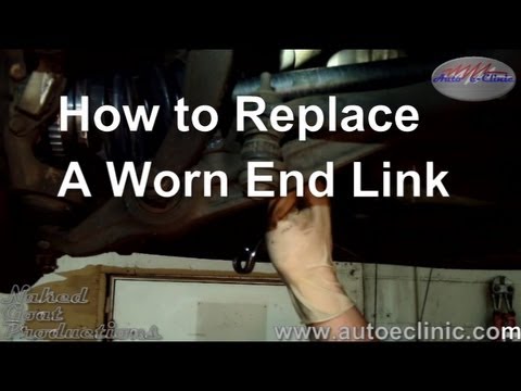 How to Replace a Worn Anti Sway Bar End Link and Bushings ( Honda Accord )