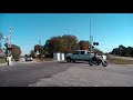 HI Rail Motorcycles Crossing