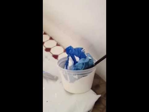 how to paint a sink epoxy