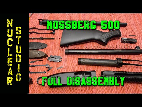 Mossberg 500 – full disassembly and real time reassembly