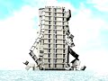 Building Collapse PhysX - 3ds Max