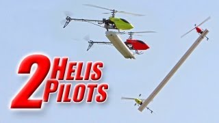 Experimental: 2 pilots trying to fly 1 new dual-heli