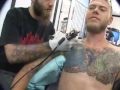 Guinness World Record Tattoo Practice Run By Leatherface