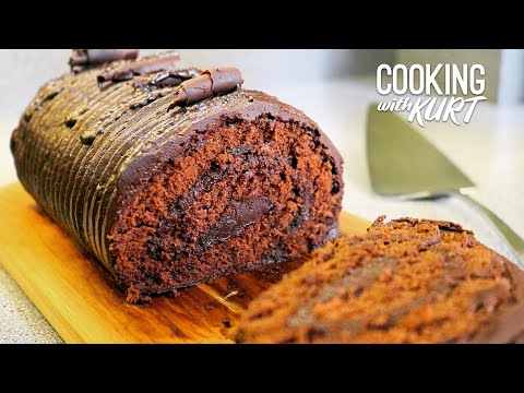 video-linktoworks-Red Ribbon Triple Chocolate Roll - With Rich Chocolate...