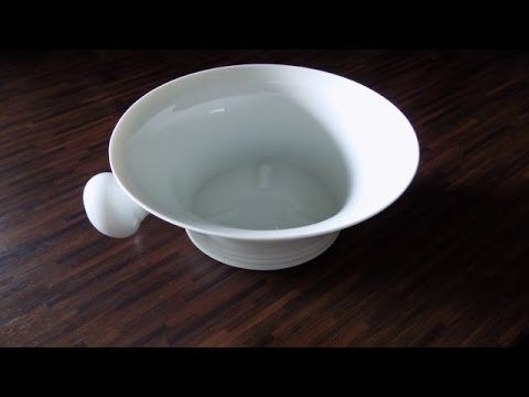 Rasur - Pur ! Super Tiegel ! Vorstellung Mühle Goddachs review Shave Mug Schale