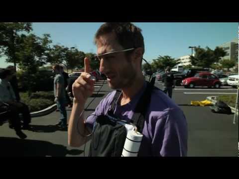 Google Glasses Skydiving Demo with Sergey Brin
