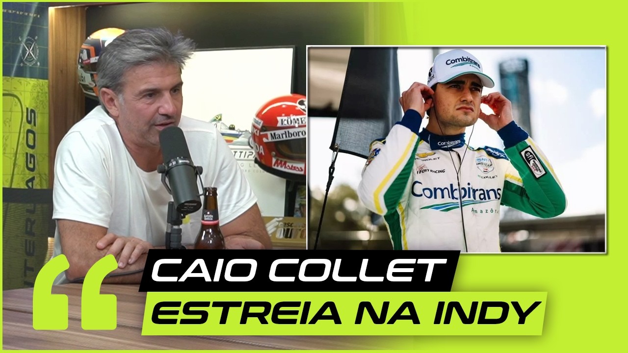 Christian Fittipaldi analisa a estreia de Caio Collet, o único brasileiro no grid da Indy. #indy