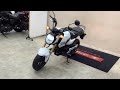 ホンダ グロム GROM ABS 5速ミッション フルノーマル 2024年モデル インジェクション