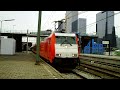 TRAXX met Fyra vertrekt van Rotterdam Centraal