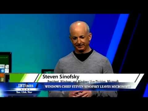 Windows chief Steven Sinofsky leaves Microsoft
