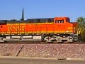 BNSF Pumpkin GEVO in Anaheim