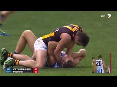 An Australian Football Player Tried to Strangle an Opponent