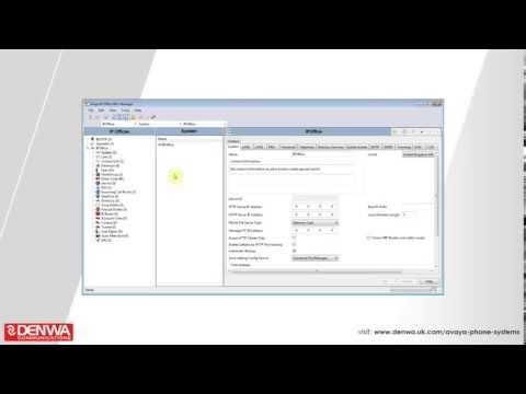 how to configure avaya ip office 500