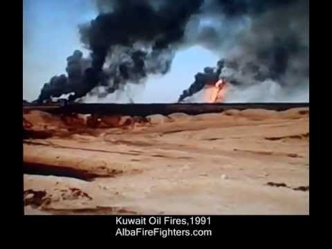 Kuwait Oil Fires (1991) AlbaFireFighters (AFF) Video 1