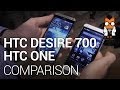 HTC Desire 700 vs HTC One - Smartphone Comparison video