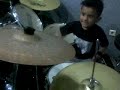 Rocket band with baby drummer .