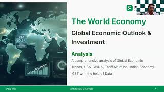 How GST Reforms & Global Trade can shape your Wealth I FinnFit Webinar #38