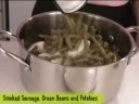 Smoked sausage, green beans and potatoes recipe