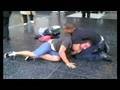 Guard suspended for tackling and chocking deaf shoplifting suspect.