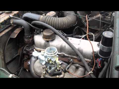 Land Rover Series 2A Zenith to Weber Carb Change.wmv