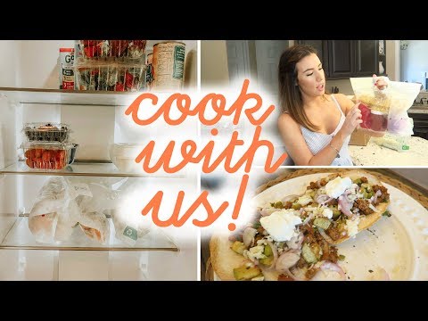 video-linktoworks-FRIDGE DECLUTTER & COOK WITH US! | Hayley Paige