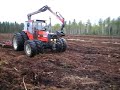 Valmet 705 clearing old forest to a field Valmet 705 clearing old forest to a field