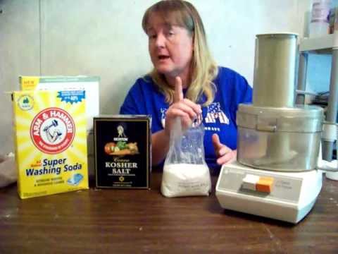 how to homemade dishwasher detergent