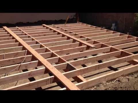 how to attach floor joists