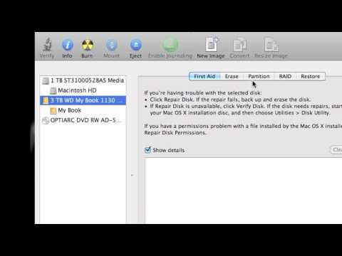 how to run disk utility repair on mac