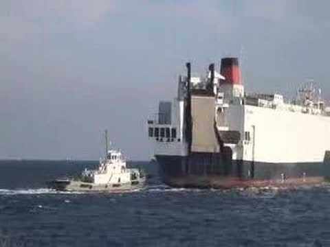 Pacific winner who collides with buoy