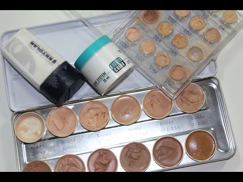 how to apply kryolan base