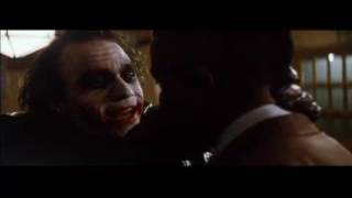 The Dark Knight - Joker and Gambol (Why So Serious) Scene