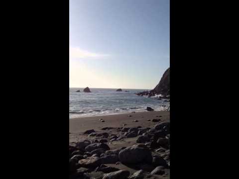 Beach at Limekiln State Park Big Sur California