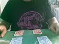 Card trick/Gioco di prestigio 4 carte 4 monete Card trick/Gioco di prestigio 4 carte 4 monete