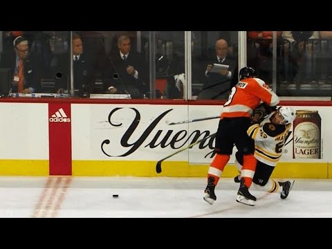 Ivan Provorov - Huge Hit on Marchand